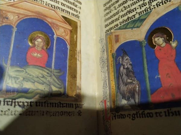 Las Leyendas de Santa Margarita y Santa Inés, siglo XIII - Imagen 11
