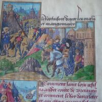 Life and Miracles of Saint Louis (Vie et miracles de Monseigneur Saint Louis), s. XV (5*) - Image 5