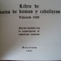 Book of Motes of Ladies and Cavaliers ..., Luis Milan, 1535 - Image 3