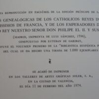 Genealogical Illustrations of the Catholicos Reyes de las Españas, 1596, Esteban de Garibay (paperback) - Image 4