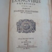 Historiae Naturalis de Exanguibus Acuaticis et Serpentibus, by Johannes Jonstonus, 1650 (5*) - Image 2