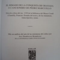 Rimado of the conquest of Granada, Pedro Marcuello, s. XV - Image 9