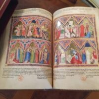 Biblia Moralizada de Nápoles, siglo XIV - Imagen 5