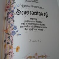 Deus Caritas Est (God is Love), first encyclical of Benedict XVI, deluxe edition (5*+) - Image 4