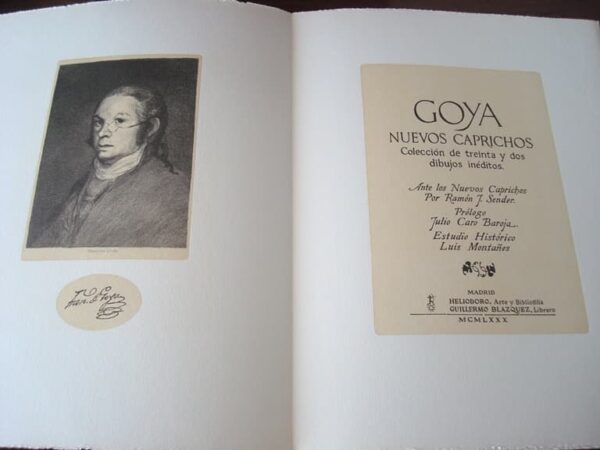 Goya: Nuevos Caprichos (32 nuevos dibujos). 1980