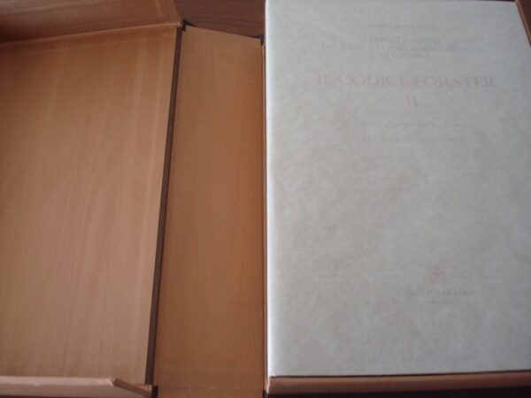 Leonardo da Vinci. Forster Codex. 3 volumes. Giunti, 1992 - Image 14