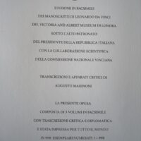 Leonardo da Vinci. Forster Codex. 3 volumes. Giunti, 1992 - Image 3