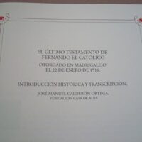 Testamento de Fernando el Católico, 1516 - Imagen 3
