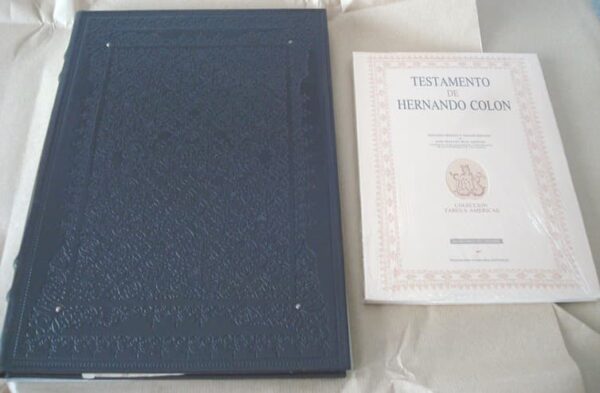 Testamento de Hernando Colón. Siglo XVI