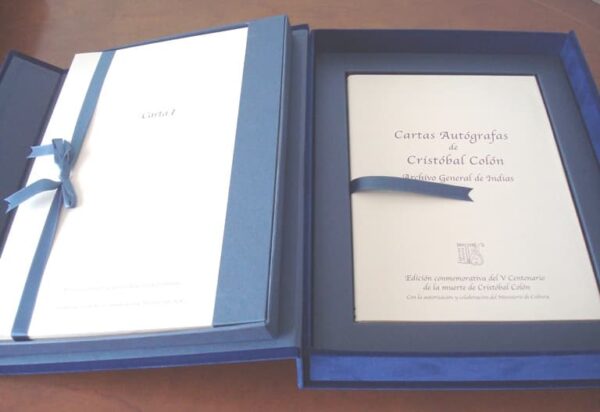 Autograph Letters of Christopher Columbus. Commemorative edition, 2006 - Image 2