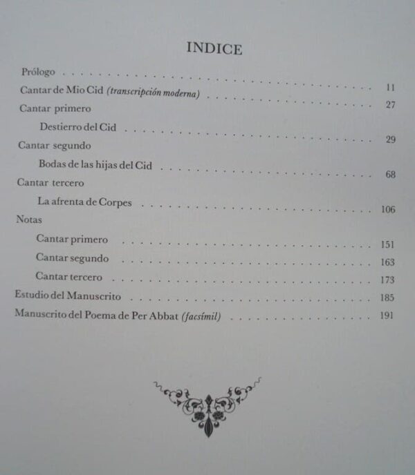 Poem by Mio Cid. Bibliophile Circle, 1982 - Image 5