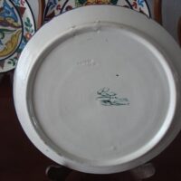 Juego de 6 platos de cerámica granadina, firmados - Imagen 5