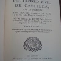 Lot: Old Charter, Laws of Alcalá and Civil Law of Castile. Lex Nova, 1975 - Image 3