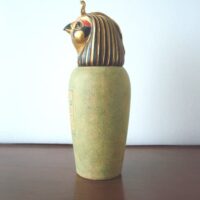 Ancient Egyptian canopic jar with sand from the Great Pyramid - Image 2