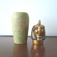 Ancient Egyptian canopic jar with sand from the Great Pyramid - Image 5