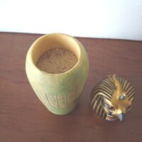 Ancient Egyptian canopic jar with sand from the Great Pyramid - Image 6