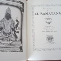El Ramayana, de Valmiki. Ed. de lujo en 2 tomos - Imagen 2