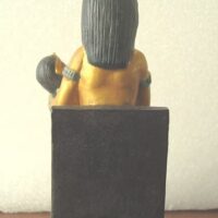 Pequeña figura dorada de la diosa Isis del Antiguo Egipto - Imagen 3