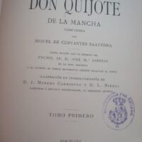 The Quijote. Cervantes. 2005 Senate edition of the de Seix 1898 - Image 3