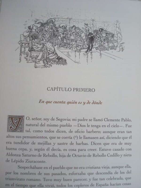 Historia de la vida del Buscón. Francisco de Quevedo. Ilustrador Vierge - Imagen 4