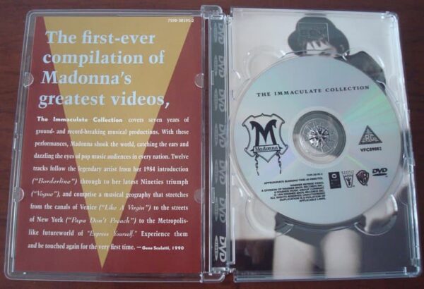Madonna: The Immaculate Collection. 1990 DVD-Video - Imagen 2