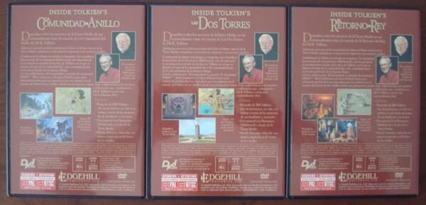 The Secrets of Middle Earth. Inside Tolkien's. 3 DVD-Video. 2003 - Image 2