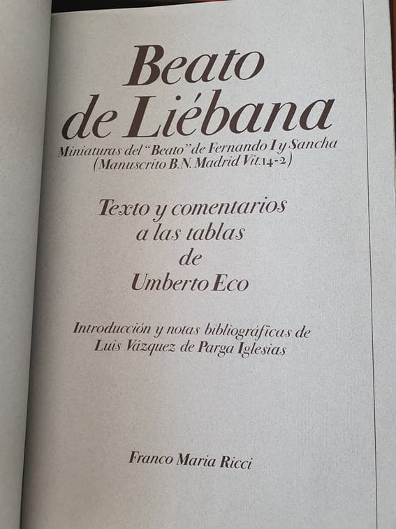 Beato de Liébana. FMR 1983. Los signos del hombre 2 - Imagen 2