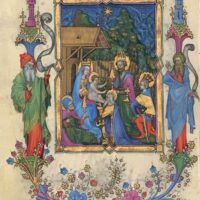Visconti Book of Hours, 2 codices, 15th century (5*) - Image 8