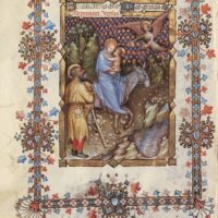 Visconti Book of Hours, 2 codices, 15th century (5*) - Image 9
