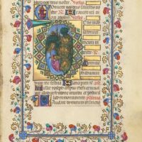 Visconti Book of Hours, 2 codices, 15th century (5*) - Image 10