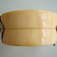 Ivory and silver bracelet/bracelet, ca. 1798 - Image 2
