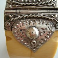 Ivory and silver bracelet/bracelet, ca. 1798 - Image 7