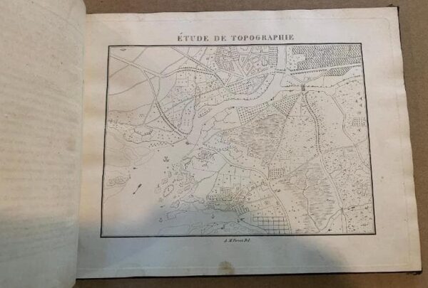 1831 Models of Topography. Perrot. Original French - Image 3