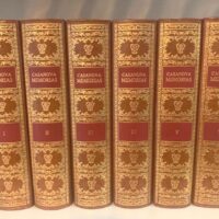 Memoirs of J. Casanova. 6 volumes, complete works. Bibliophile's Circle