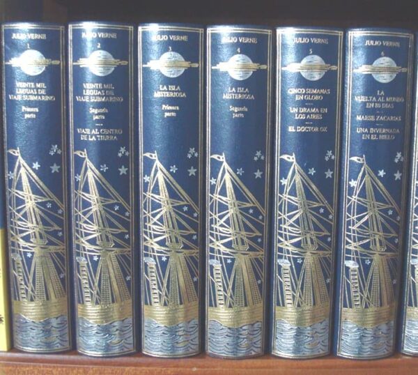 Julio Verne. Extraordinary Journeys. Circle of the Bibliophile, 1981-83. 12 volumes - Image 9