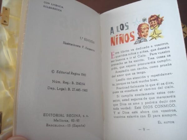 Devotional for children "God with me", Fr. Luis Ribera, 1965 - Image 6