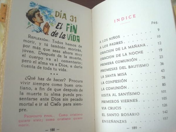 Devotional for children "God with me", Fr. Luis Ribera, 1965 - Image 9