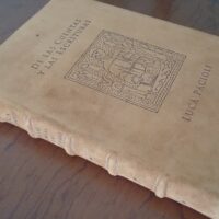 De las cuentas y las escrituras (De Computis et Scripturis). Luca Pacioli. 1494 (núm. 7)