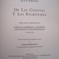 De las cuentas y las escrituras (De Computis et Scripturis). Luca Pacioli. 1494 (núm. 7) - Imagen 2