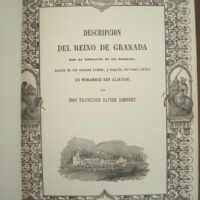 Description of the Kingdom of Granada, by Francisco Javier Simonet, s. XIX - Image 2