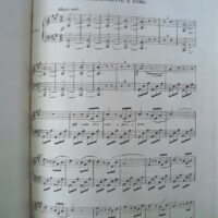 1880 Partituras para piano: El barbero de Sevilla y La straniera. Ca. 1880 - Imagen 6