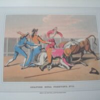 Tauromaquia. Spanish Bull Fighting. Clark y Dubourg. Londres 1813 - Imagen 6