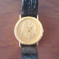 Bracelet watch with sphere Excellent Catholic Monarchs silver and gold