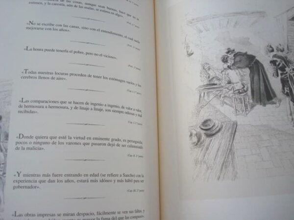 Cervantine album. Sayings, Sentences and Thoughts of Don Quixote - Image 9