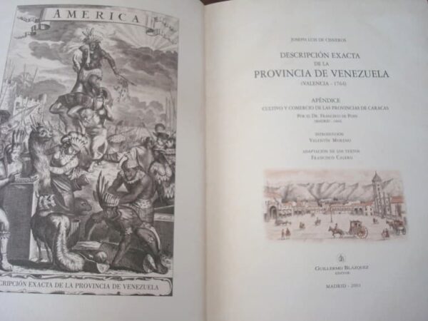 Exact description of the province of Venezuela. Joseph Luis de Cisneros, 1764 - Image 2